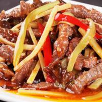 Szechuan Style Beef · Spicy.