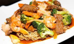 House Special Pan Fried Noodle · Stir fried vegetables and noodles.