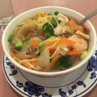 House Special Noodle Soup · Savory light broth with noodles. 
