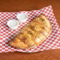 Jalapeno Popper Bread · Cream cheese, mozzarella and jalapenos wrapped in our dough and brushed with our garlic sauc...