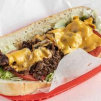 Philly Cheese Steak · Please let us know what you would like with it! Choose from mayo, grilled peppers, grilled o...