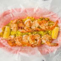10 Grilled Shrimp · 
