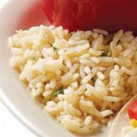 Cilantro-Lime Rice · Rice infused with cilantro and lime flavors.