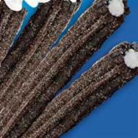 Oreo Churros · Delicious fried-dough pastries made with Oreo cookie pieces and filled with real Oreo creme.