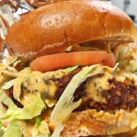 THAT Uncle Sal! · Give this salmon burger a try and you won't be sorry! A quarter pound homemade salmon patty ...