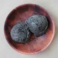Black Sesame Ice Cream- Half Pint · 8oz.  Rich and creamy; surprisingly tastes like peanut butter.