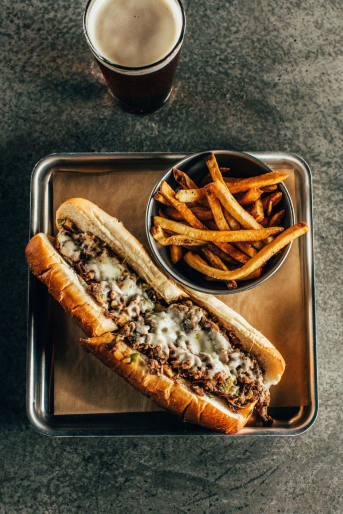 Original Philly Cheesesteak · Steak, grilled onions and choice of cheese.