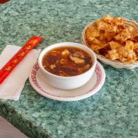 40. Hot and Sour Soup · Served without meat. Hot and spicy.