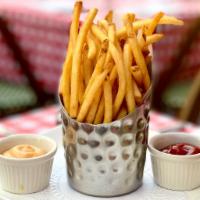 FRENCH FRIES · Ketchup & mustard