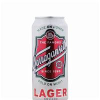 Naragansett Lager · 12 oz., can. Must be 21 to purchase.