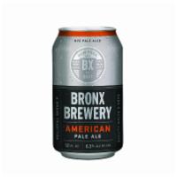 Bronx Brewery Pale Ale   · 12 oz., can. Must be 21 to purchase.