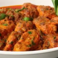 Fish Tikka Masala Entree · Clay roasted fish in mildly spice sauce.