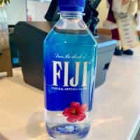 Bottled Fiji Water · 16.9 oz bottle. Soft, smooth, clear water bottled from a natural artesian aquifer in the rem...
