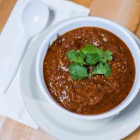 20. Jiew Mak Len · Spicy Laotian tomato sauce with roasted tomatoes, chilies, garlic, shallots and green onion.