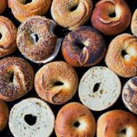 Family Pack Bagels · 20 mixed bagels and 3 mixed cream cheeses. If you would like more than 1 type of bagel, plea...