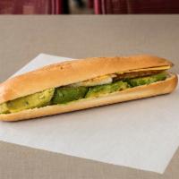 21. Avocado Delight Sandwich · California ripened avocado with fresh spring mix.
