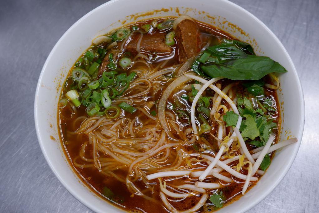 Vietnamese Beef Stew (Bo Kho) · Flavorful braised beef brisket noodle soup.
