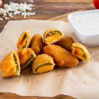 Jalapeno Poppers · Served with ranch.
