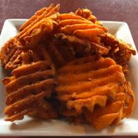Sweet Potato Fries · Served with your choice of sauce on the side.
