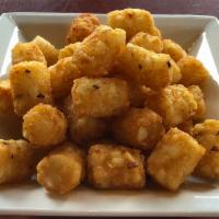 Old School Tater Tots · Served with your choice of sauce on the side.