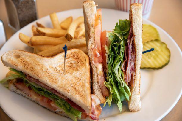 BLT  · Crispy bacon, fresh lettuce, mouth watering tomato and mayo.