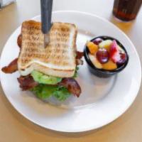 Avocado BLT · Not your average BLT. Between two golden thick slices of Texas toast you will find fresh cre...
