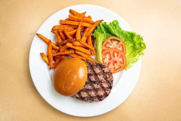 Big Beef · Our Newport Creamery big beef burger served with crisp lettuce and tomato on a fresh brioche bun. Simply delicious. Also available with cheese or with cheese and bacon.