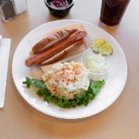 Regular Hot Dog · A hot dog grilled up the way that Newport creamery knows how.