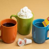 America's Cup Fresh Brewed Coffee · Regular or decaf.