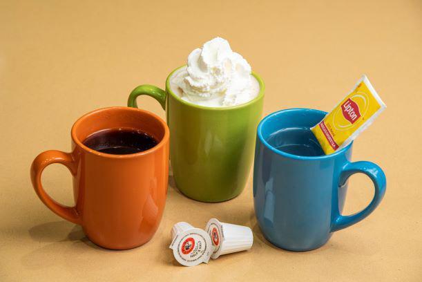 America's Cup Fresh Brewed Coffee · Regular or decaf.