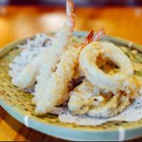 Shrimp and Vegetable Tempura · Vegetable, shrimp or combination. Shrimp comes with 3 pieces, and the vegetable comes with 4...