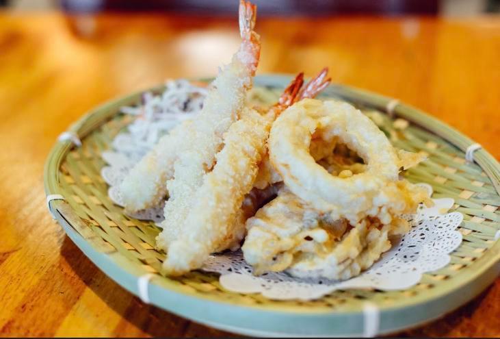 Shrimp and Vegetable Tempura · Vegetable, shrimp or combination. Shrimp comes with 3 pieces, and the vegetable comes with 4 pieces.