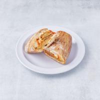 4. Eggplant Parmigiana Sandwich · Comes with fresh mozzarella.