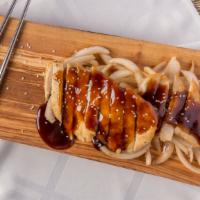 11. Teriyaki Chicken · Onion. Served with choice of rice.