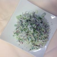 Radish Salad · Radish, cucumber and onion.