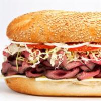 Roast Beef & Cheese · Lean Gourmet Quality Thumann's Oven Roasted Beef with Choice of Cheese. 