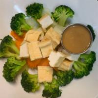 25. The Peanut Sauce Style Salad · Steamed broccoli, cabbage, carrot and topped with delish peanut sauce.