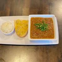 Seafood Gumbo · Seafood Gumbo Serve with Garlic bread & Steam Rice