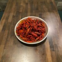 2 LBS boiled Crawfish · Choose 1 Flavor : 
( Cajun , Garlic Butter or House Sauce )
Choose 1 Spice Level : 
( Mild ,...