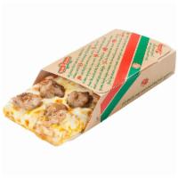 Italian Sausage Regular Slice · 1/2 lb. regular slice of our famous pan-style pizza. Includes zesty pizza sauce, Wisconsin m...