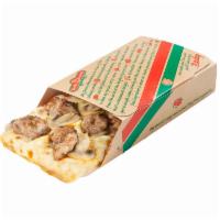 Sausage and Mushroom Regular Slice · 1/2 lb. regular slice of our famous pan-style pizza. Includes zesty pizza sauce, Wisconsin m...