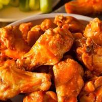 Wings · 5 pieces. Mild or spicy. Includes your choice of flavor.