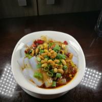 16. Spicy Mug Bean Noodles Salad · Mild spicy.
