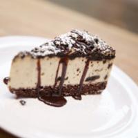 Oreo Mousse cake · Made with delicious white chocolate and chunks of real Oreo Cookies!!