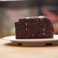 Double Chocolate Layer Cake · Irresistibly moist, rich and delicious