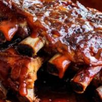 Full BBQ rib · Smother in BBQ sauce