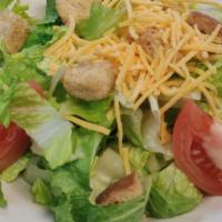 House Salad · Add grilled chicken, shrimp for extra charge.