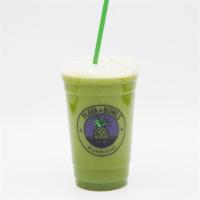 Green Room Juice 20oz · Kale, apple, cucumber, mint, and lemon.