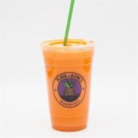 Dawn Patrol Juice 20oz · Orange, carrot, and apple.
