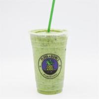 Green Smoothie 20oz · Kale, pineapple, banana, and coconut milk.